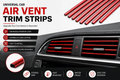 Air Vent Trim Strips for Car Interior – Universal Car AC Vent Decorative Moulding Strip