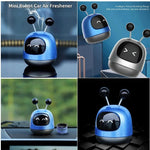 Cute Robot Car Air Freshener – Dashboard Aromatherapy Perfume Diffuser