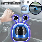 Cute Robot Car Air Freshener – Dashboard Aromatherapy Perfume Diffuser