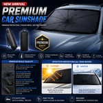 Premium Foldable Car Windshield Sun Shade Umbrella – UV Protection & Heat Insulation
