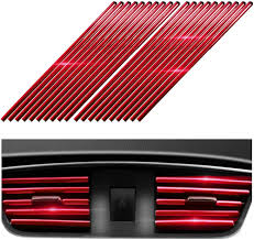Air Vent Trim Strips for Car Interior – Universal Car AC Vent Decorative Moulding Strip