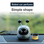 Cute Robot Car Air Freshener – Dashboard Aromatherapy Perfume Diffuser