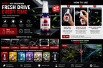WREK Car Air Freshener Spray 30ml – Long Lasting Odor Eliminator for Car, Home & Office (7 Fragrances)