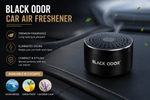Black Odor Premium Car Air Freshener – Long Lasting Car Perfume | Luxury Dashboard & Cup Holder Fragrance | Eliminates Bad Odors