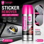 Flamingo Sticker Remover Spray 450ml – Adhesive, Glue & Label Remover | Safe for Car Paint, Glass & Metal Surfaces