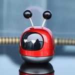 Cute Robot Car Air Freshener – Dashboard Aromatherapy Perfume Diffuser