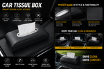 Universal Leather Car Tissue Box – Stylish Car Interior Accessory
