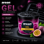 Areon Gel Air Freshener for Car & Home – Long Lasting Premium Gel Fragrance (60 Days) | Black Crystal, Passion, Citrus Squash, Bubble Gum, Peach & Strawberry